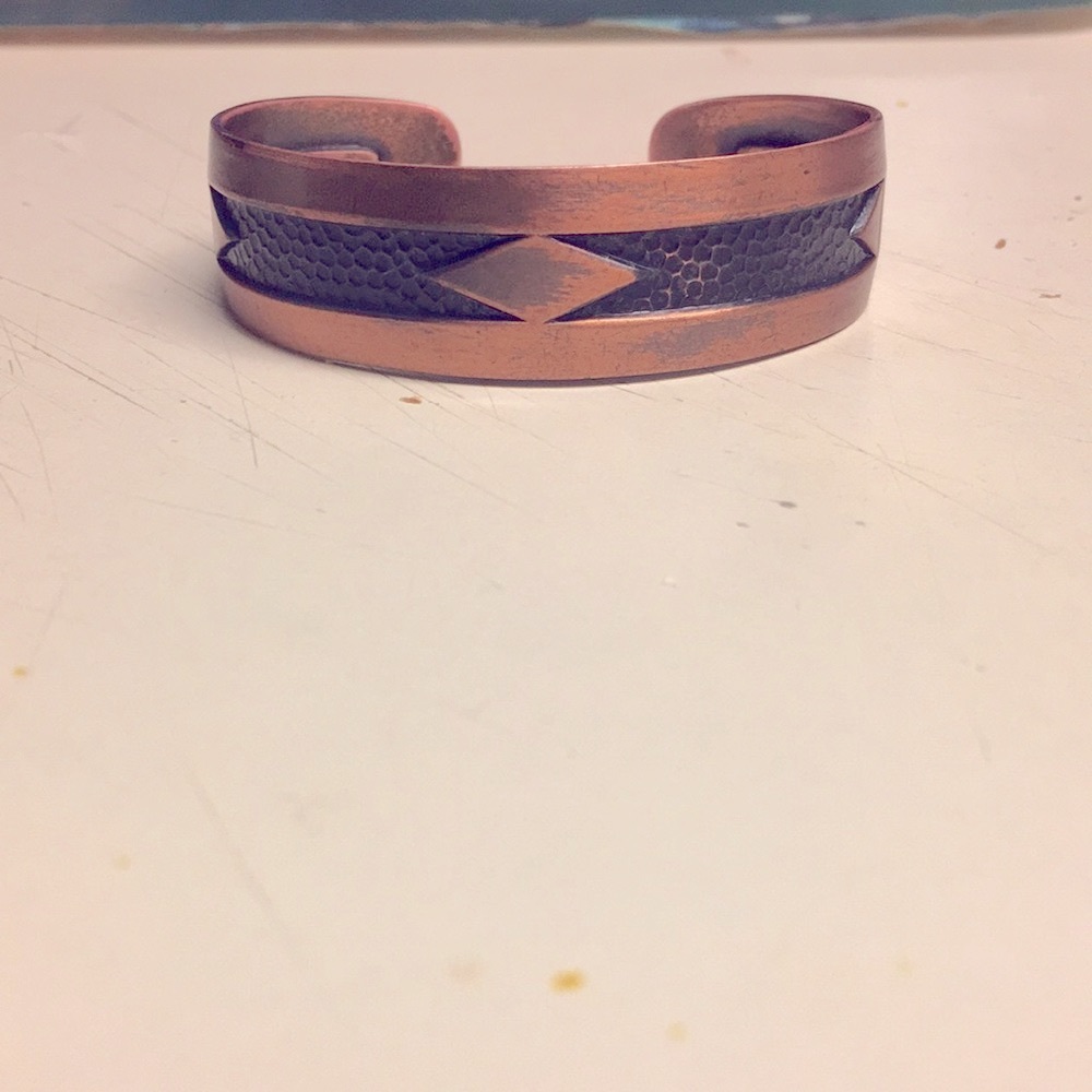 Copper bracelet